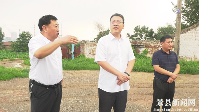 衡水市人民政府 县市区动态 县委副书记石帅督查景县防汛备汛工作